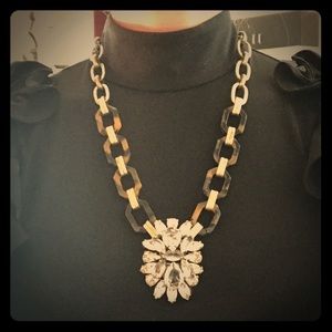 Crystal and Tortoise Necklace